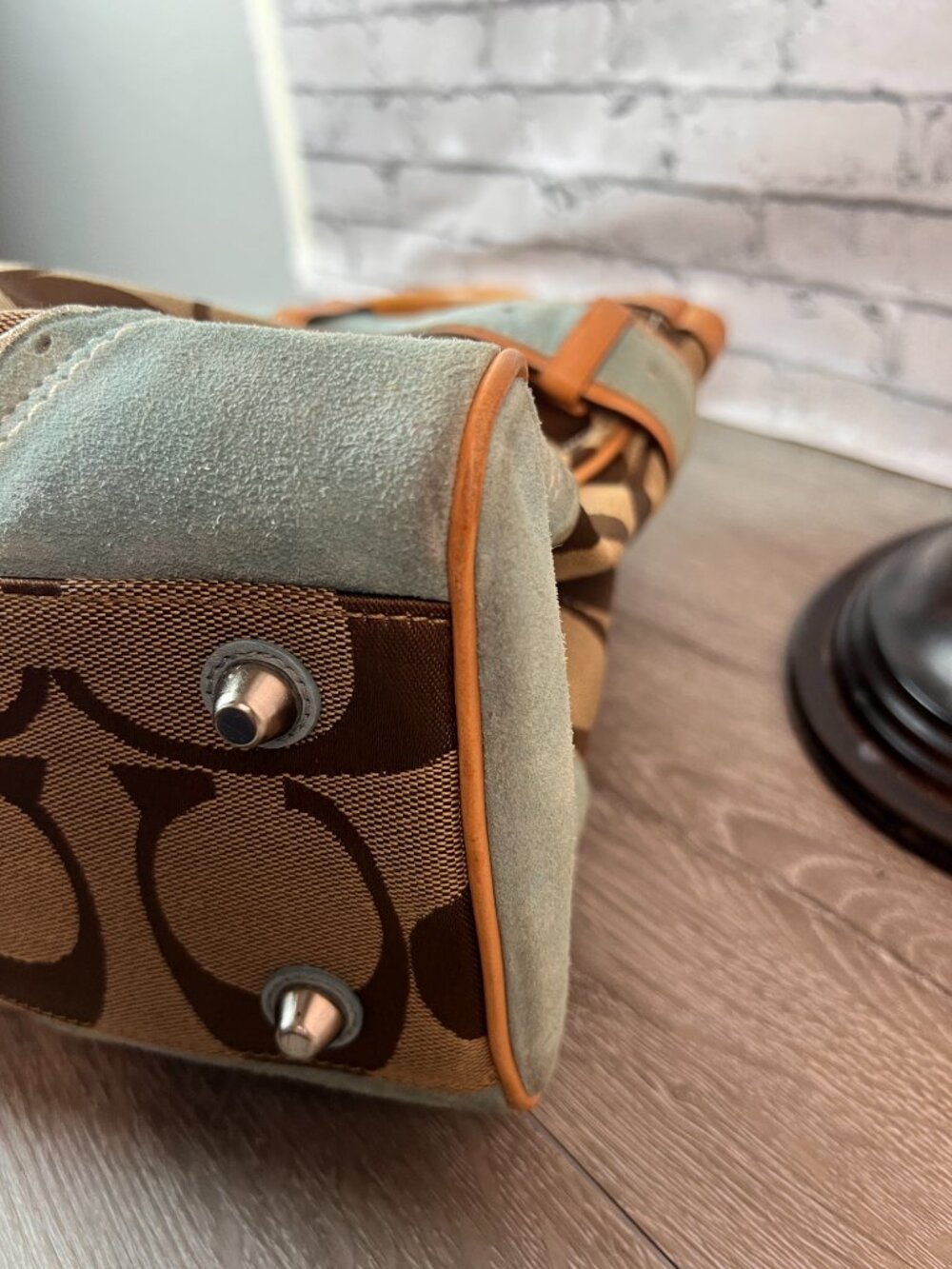 Very Rare Limited Edition Coach 1490 Signature "Fish" Hamilton bag - Picture 6 of 7